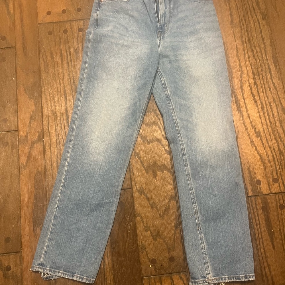 Abercrombie & Fitch Blue Straight Leg Jeans Classic Style
